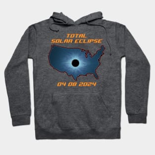 USA 2024 Total Solar Eclilpse Hoodie